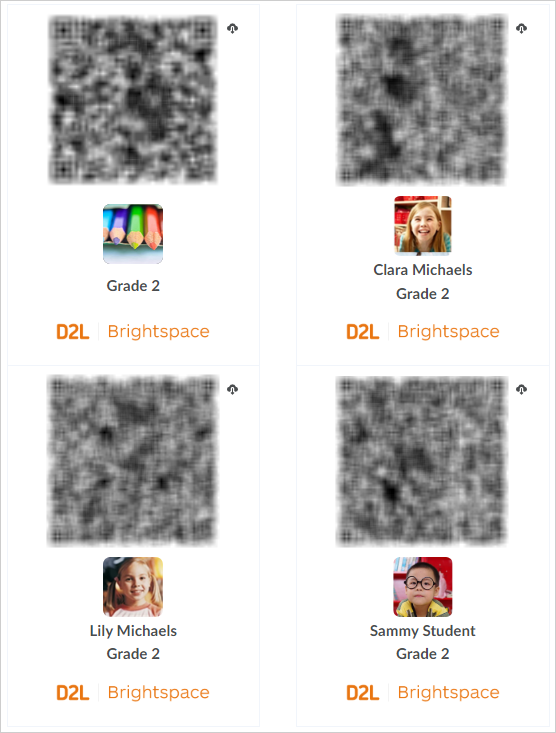 Teachers - Brightspace Portfolio - Passcards set up